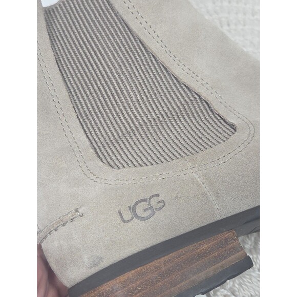 UGG Wmn Hillhurst II Chelsea Desert Boot Shoes Suede Ribbed Trim Waterproof Y2K* - Picture 16 of 16